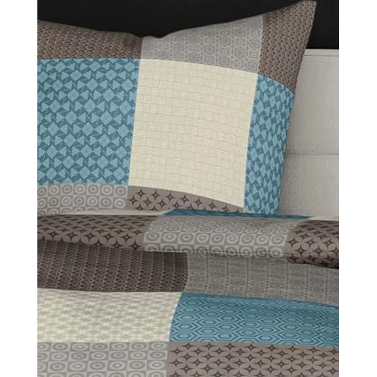 Bierbaum Bettwäsche 6277, Fein-Biber, Made in Germany, mokka 04, 135x200 cm – Bild 4