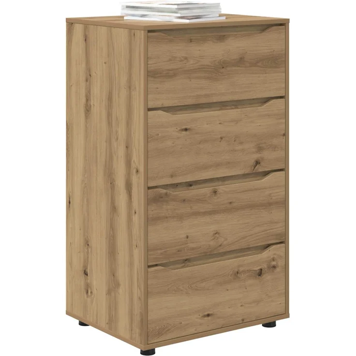 vidaXL Stauraumschränke 60 x 48 x 105 cm Holzwerkstoff Artisan-Eiche 3406244 – Bild 3