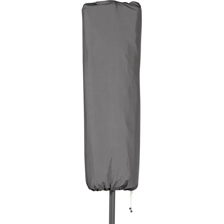 LECO Schutzhülle für Oval-Schirm 4,7x2,7m, Polyester anthrazit, 62x155 cm