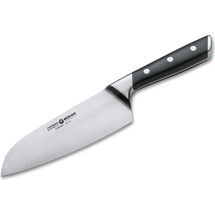 Böker Manufaktur Solingen Kochmesser Böker Forge Santoku – Bild 5