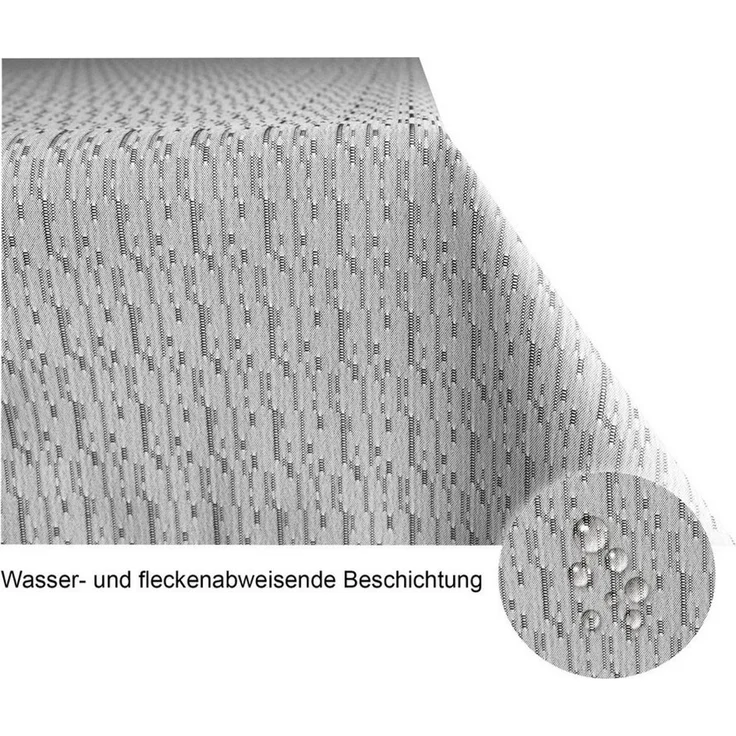 Haus und Deko Tischdecke Tischdecke Outdoor 130x160 cm Jacquard wasserabweisend Garten Terrasse (1-tlg) – Bild 2