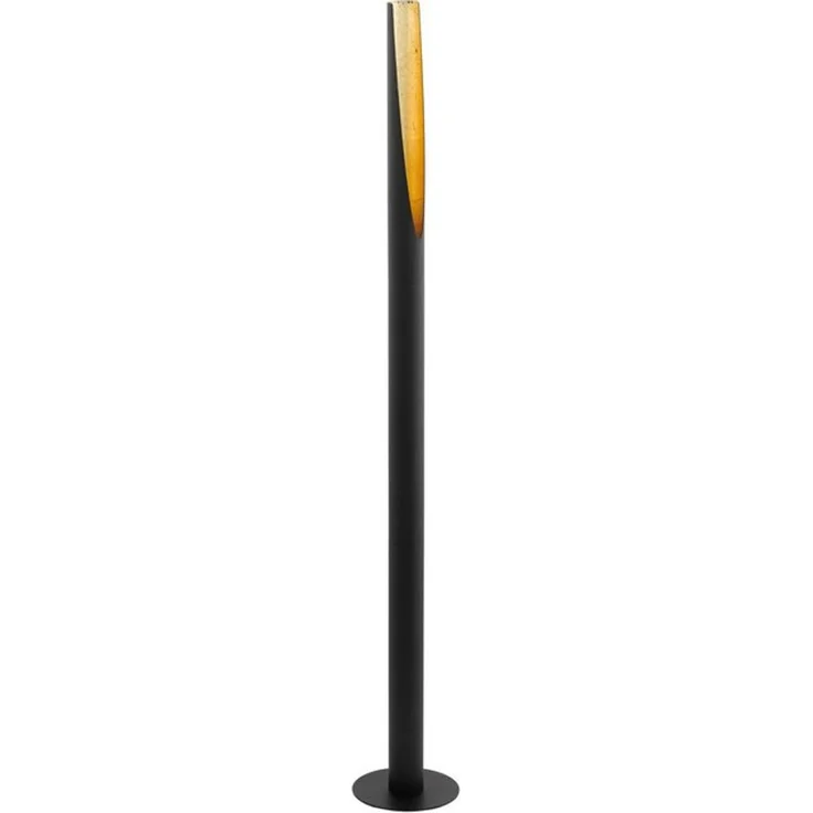Eglo 97584 LED Stehleuchte BARBOTTO GU10 1X5W Stahl schwarz, gold Ø6cm H:137cm – Bild 4