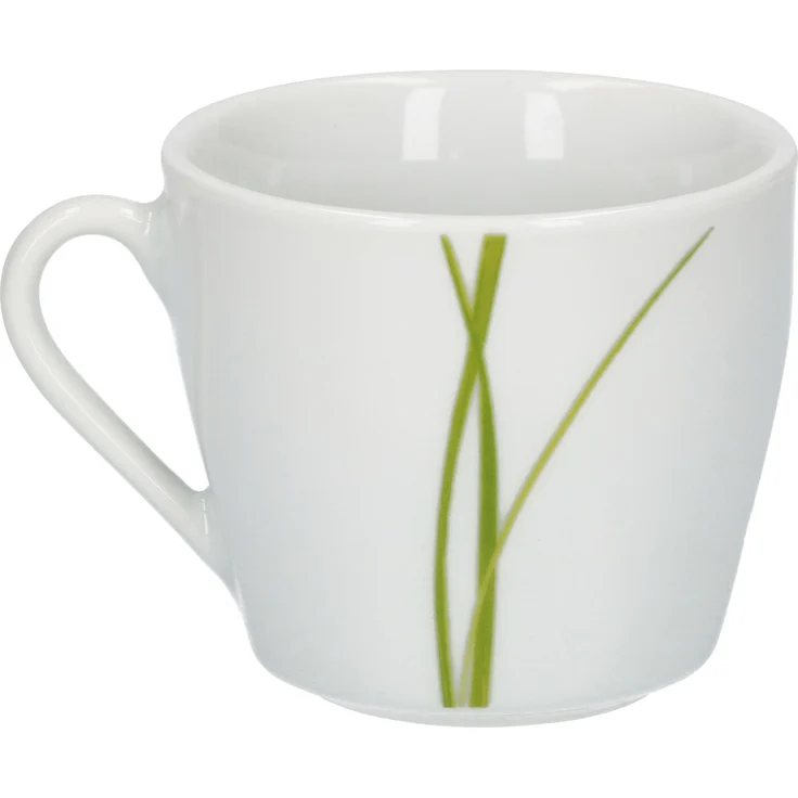Van Well Bali Espressotasse + Untertasse im 2-tlg.-Set, Liniendekor, edles Marken-Porzellan – Bild 5