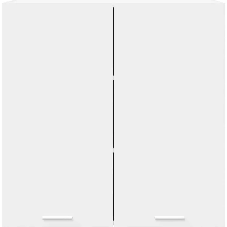 vidaXL Hängeschrank mit 2 Türen Weiß 80 x 31 x 80 cm Holzwerkstoff 884282 – Bild 6