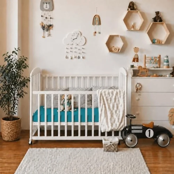 leevitex® Spannbettlaken Spannbettlaken Kinder Spannbettlaken Premium 170 g/m², Gummizug: Rundumgummizug, (2 Stück), schwer & blickdicht, 100% Baumwolle, 70 x 140 cm – Bild 6