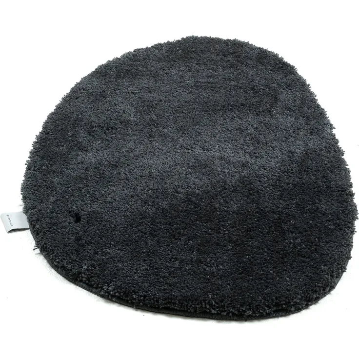 TOM TAILOR HOME Badematte Cozy Bath UNI, Höhe 27 mm, rutschhemmend beschichtet, fußbodenheizungsgeeignet, Polyester, oval, Badteppich, Uni Farben, rechteckig, rund und oval erhältlich