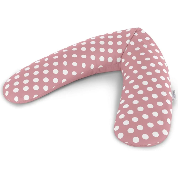 Theraline Bezug für Stillkissen 190cm Stillkissenbezug Indie Dots antikrosa – Bild 1