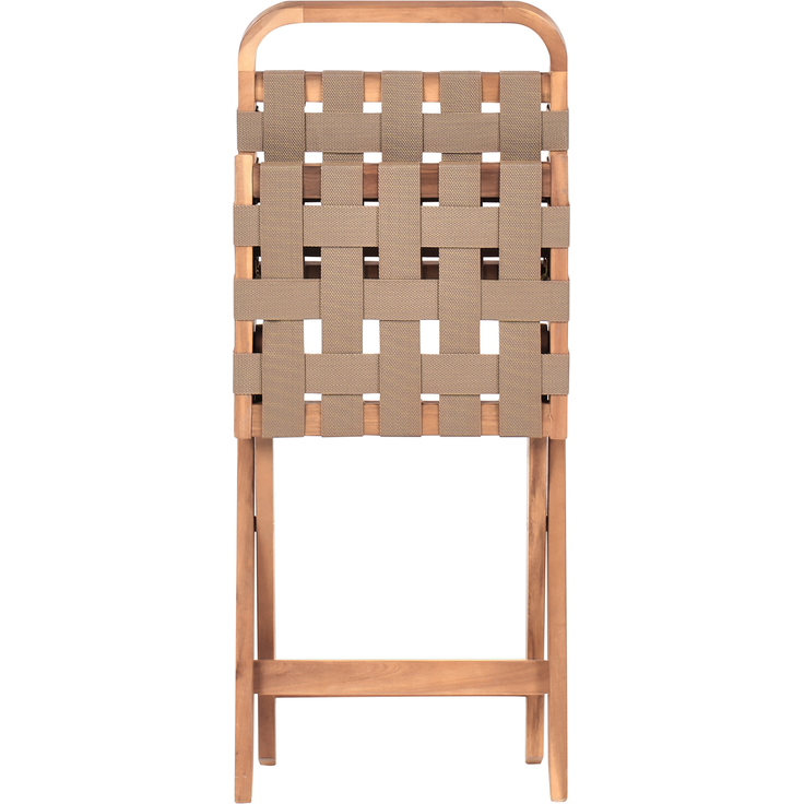 Bistro Set klappbar CALCIANO zertifiziertes Akazienholz Braun – Bild 7