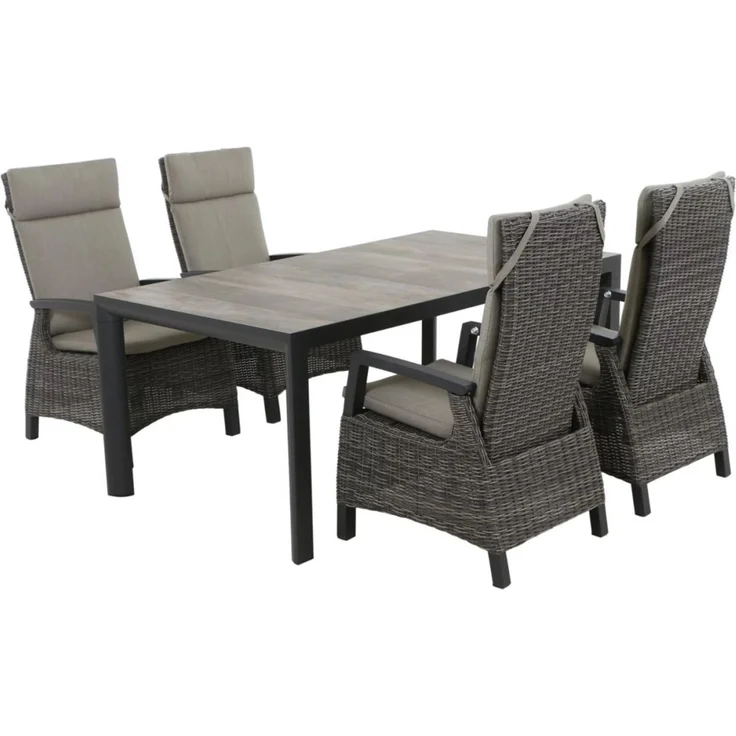 Siena Garden Corido Dining Sessel - matt anthrazit / charcoal grey – Bild 1