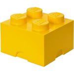 Lego 'Storage Brick 4' Aufbewahrungsbox gelb