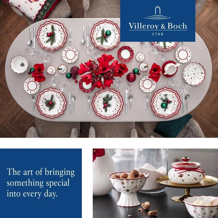 Villeroy & Boch Toy's Delight Frühstücksteller ø 21,5 cm Rot 6er Set – Bild 7