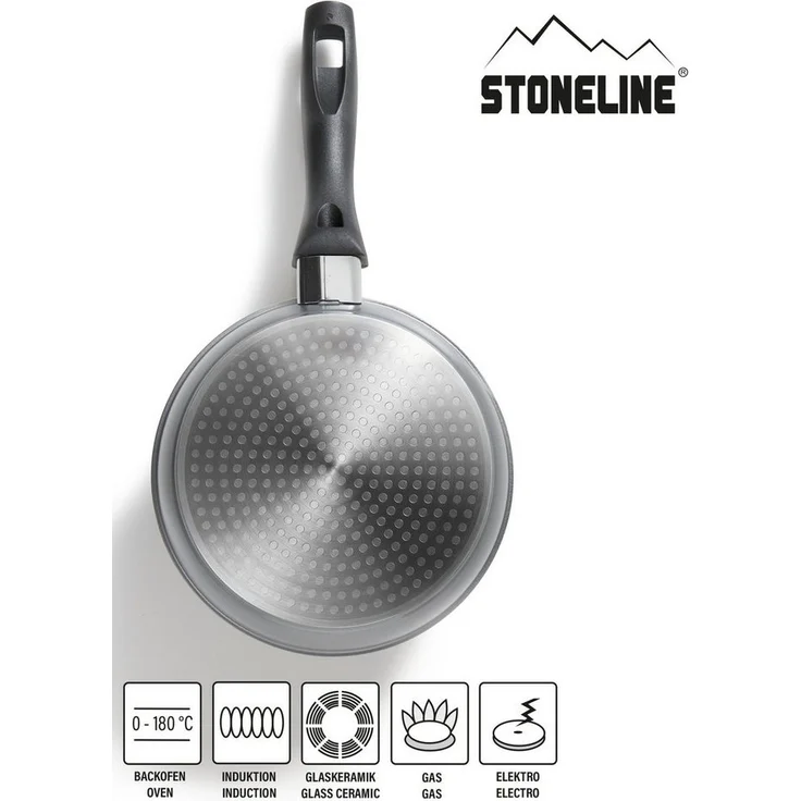 STONELINE Bratpfanne, Aluminiumguss, kratzfeste STONELINE®-Antihaftbeschichtung, Induktion – Bild 2