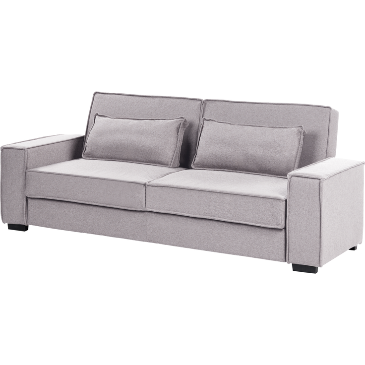 Schlafsofa 3-Sitzer AROLE Stoff Grau – Bild 4