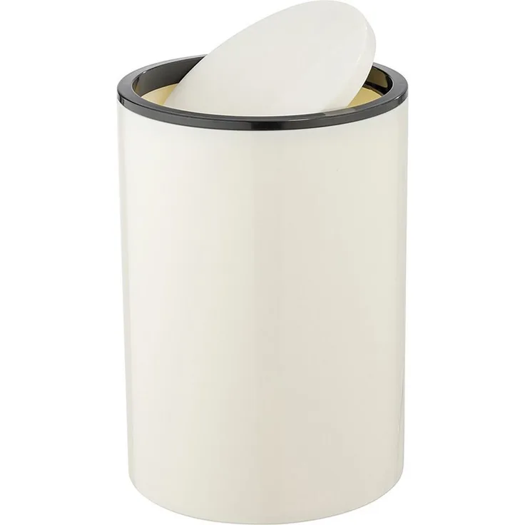 WENKO INCA Kosmetikeimer 5 Liter, Weiß