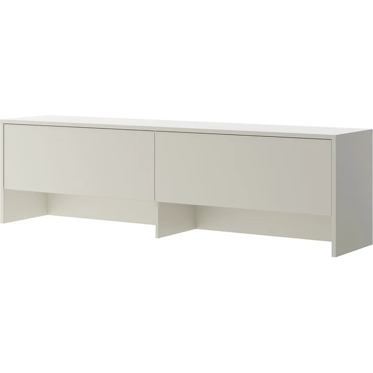 MEBLINI Hängeschrank BC-09 für 140x200 Horizontal Schrankbett - Kaschmir - 211x60x46cm - Wandschrank mit Ablagen, Fächern und Teleskopen - Wandregal – Bild 1