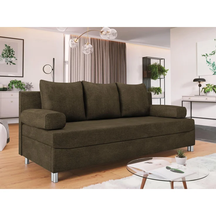 Schlafsofa Dover (Sofa ohne Polsterhocker, Farbe: Wave 09) – Bild 2