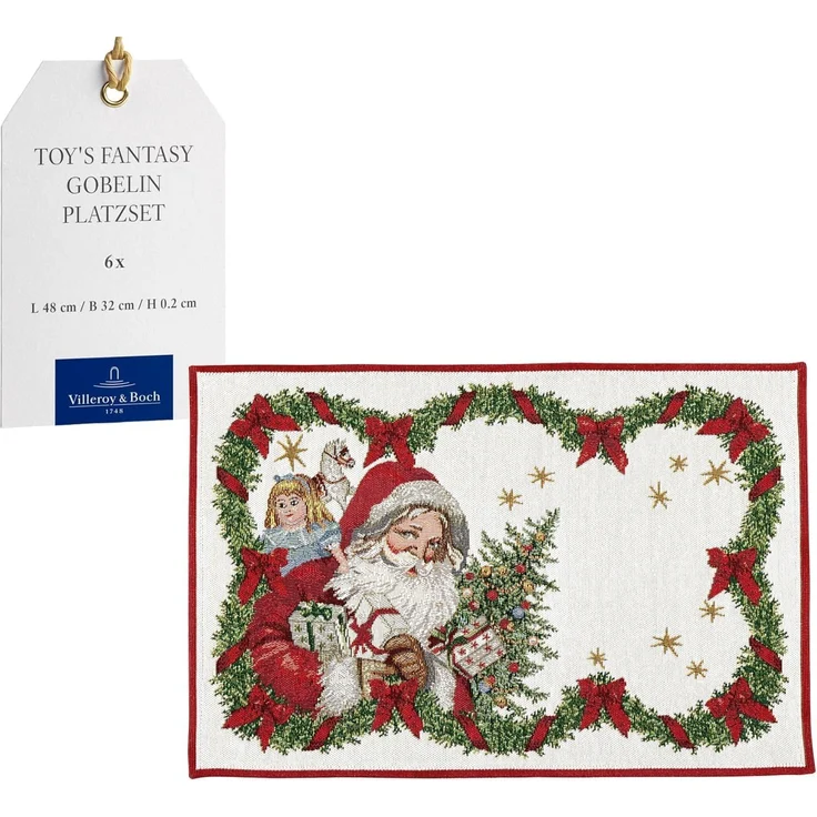 Villeroy & Boch Toy's Fantasy Platzset 48 x 32 cm 6er Set – Bild 1