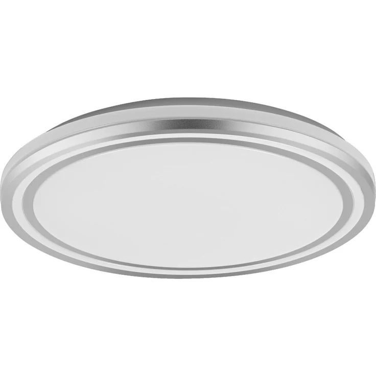 Osram LED Deckenleuchte Orbis Helman 29,5 cm 16W weiß und silber – Bild 1