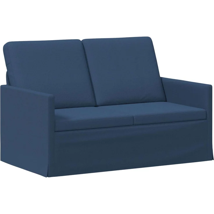 vidaXL Sofa-Set 2 pcs Blau Stoff 3433142 – Bild 3