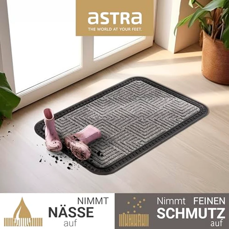 ASTRA Fußmatte Border Star 2, rechteckig, Höhe: 8 mm, Schmutzfangmatte, In -und Outdoor geeignet – Bild 5