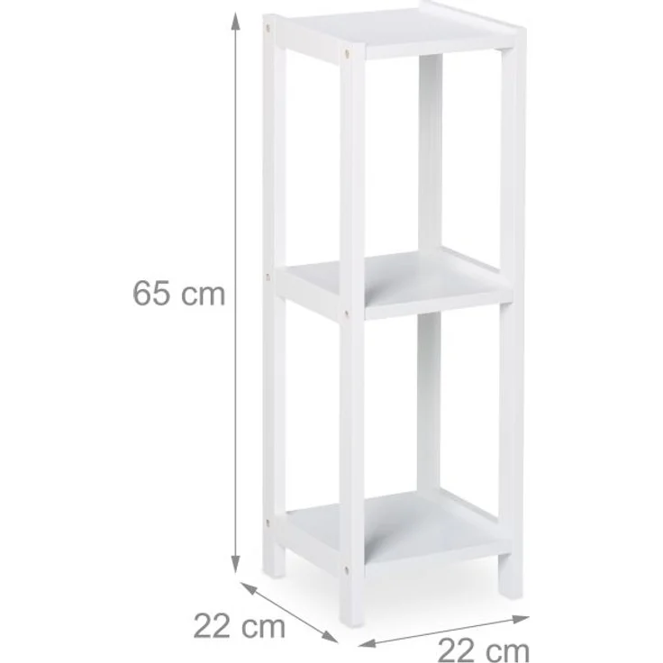 Kleines Standregal mit 3 Ablagen 10050603 – Bild 4