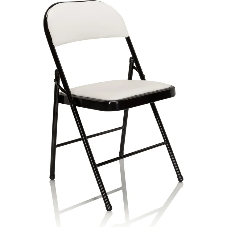 hjh OFFICE Besucherstuhl Konferenzstuhl TUDELA Kunstleder Weiß – Bild 4