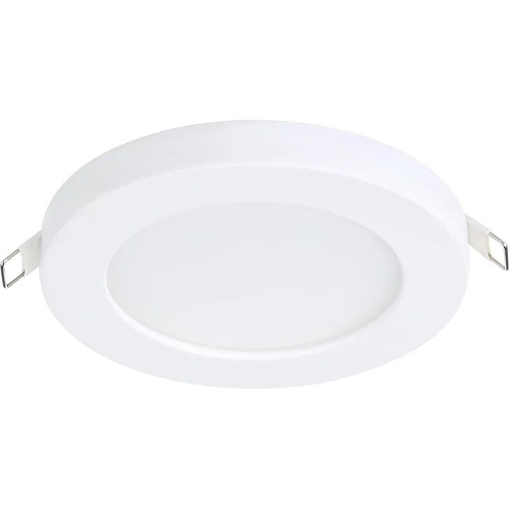 Eglo 900935 Einbauleuchte FUEVA FLEX Alu weiss LED 5,5W 4000K H:0. 2cm Ø11. 7cm