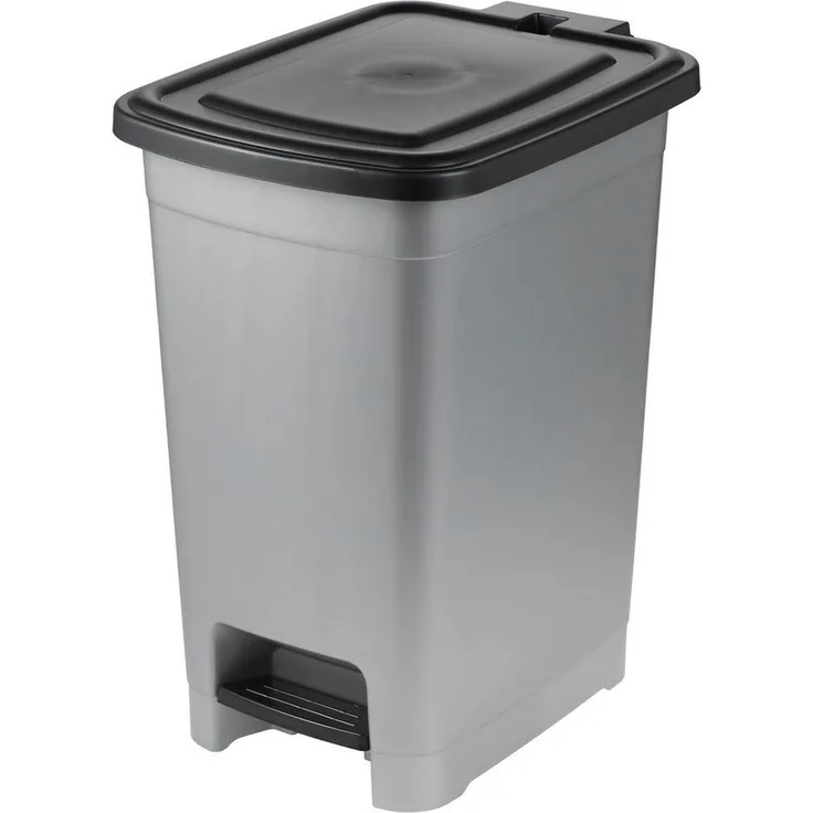 keeeper Treteimer Olaf 25,0 Ltr. 27x36,5x44 cm Light Silver