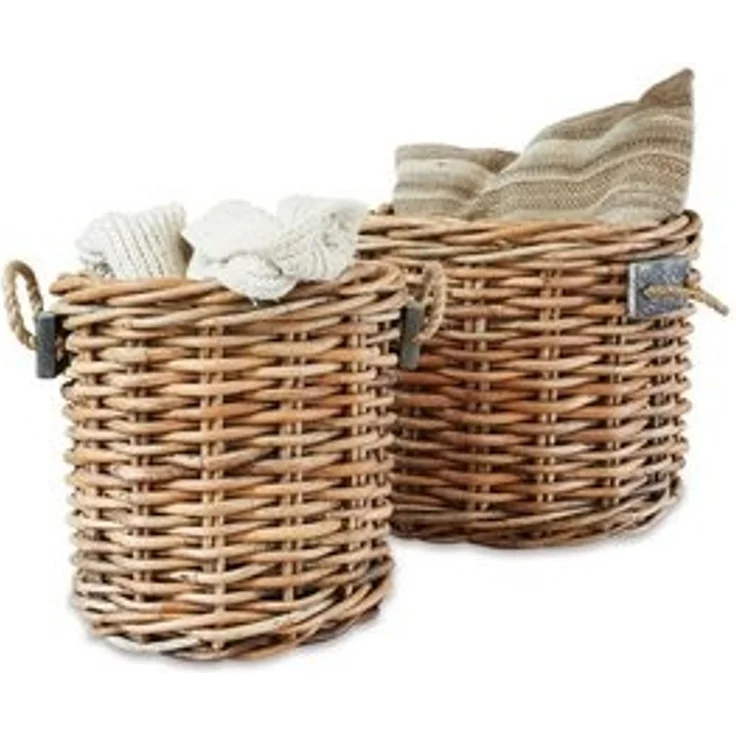 Mirabeau Dekokorb Korb 2er Set Marché braun (2er Set, 2er Set) – Bild 6