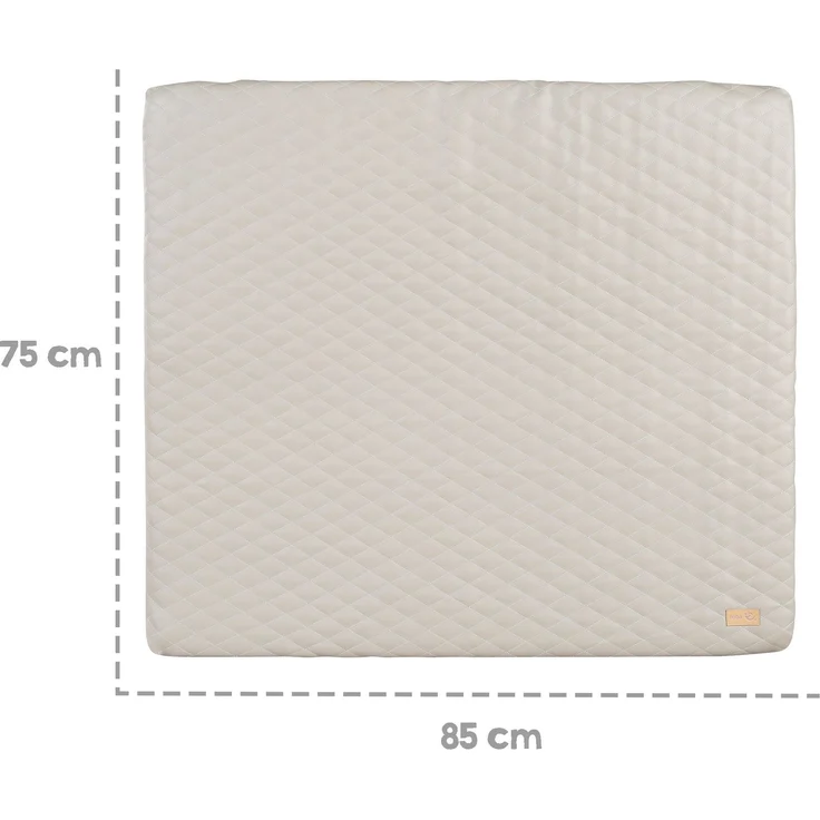 roba Wickelauflage 'Luxe' - 85 x 75 cm - Design 'Greyish gesteppt' – Bild 4