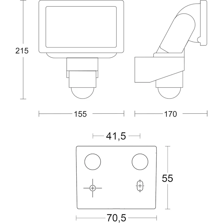 Steinel LED-Außenstrahler LS 150 S schwarz, 240°-Bewegungsmelder, max. 12m Reichweite, 14,7 W Fluter, 1375 lm – Bild 8