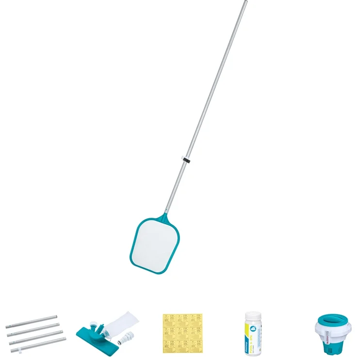 Poolpflege Komplett-Set AquaClear™ Deluxe für Poolgrößen bis 396 cm – Bild 3