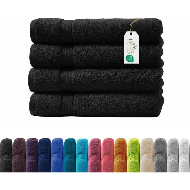 livessa Handtücher Frottiertücher Elegance - Handtuch - Duschtuch - Badetuch - Gästetuch, Luxuriöse Qualität der Spitzenklasse, aus 100% Baumwolle – 500 g/m². – Bild 1