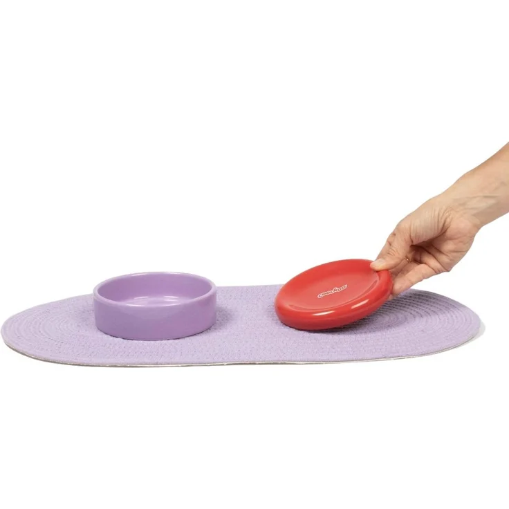 Coockoo Hunde Platzdeckchen Crumb Catcher flieder, 53x25 cm – Bild 4