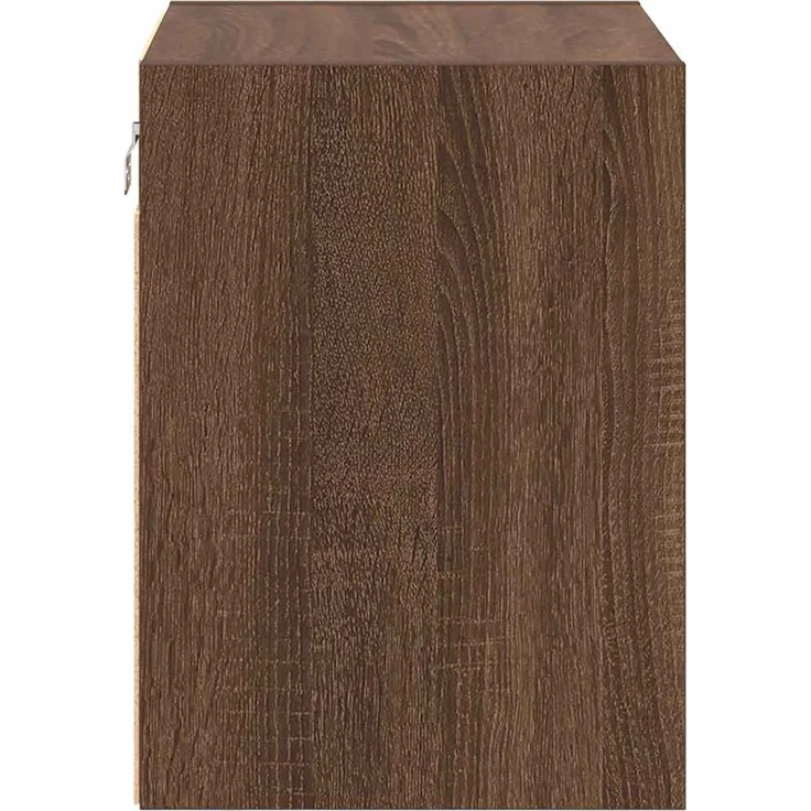 vidaXL Garagen-Wandschrank Braun Eichen-Optik Holzwerkstoff 860637 – Bild 6