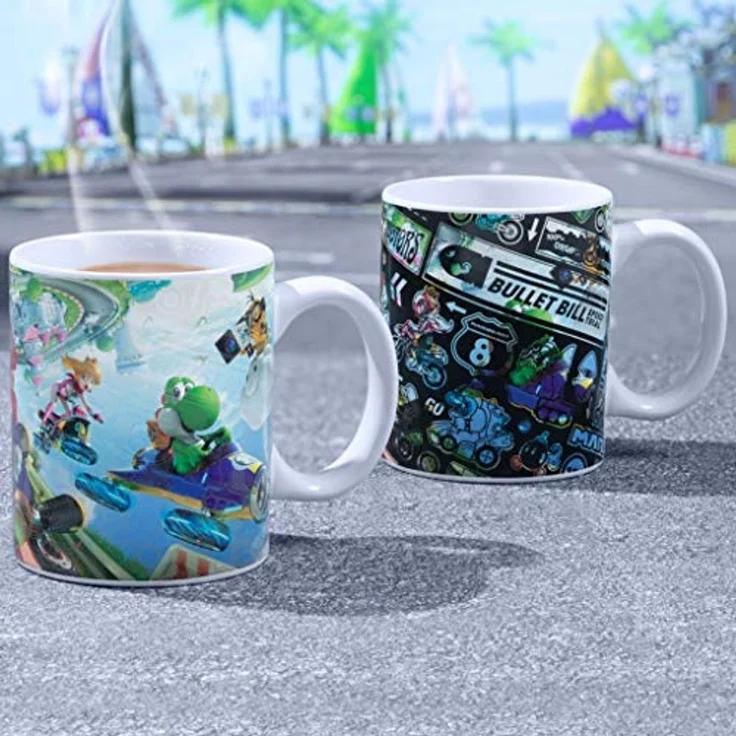 Paladone Mario Kart Heat Change Mug Eins/Eine(r) 0 3 l Mehrfarbig Keramik Universal 1 Person(en) – Bild 4