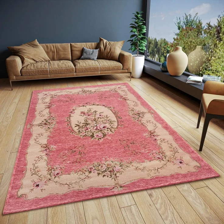 HANSE Home Teppich Asmaa, rechteckig, Höhe: 5 mm, strapazierfähig, pflegeleicht, robust, Anti-Slip
