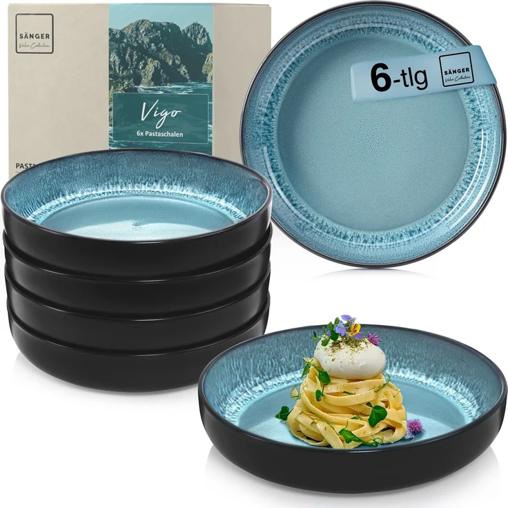 SÄNGER Pastaschalen Set Vigo 6 teilig – Bild 1