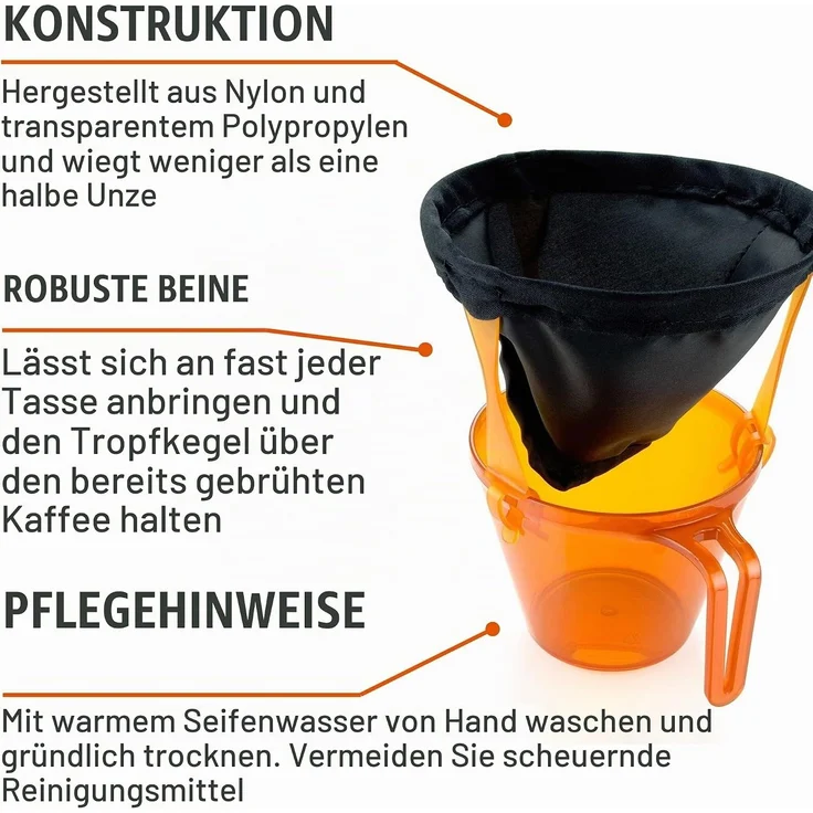 GSI Outdoors GSI/ Trichter ULTRALIGHT JAVA DRIP - 79460 – Bild 4