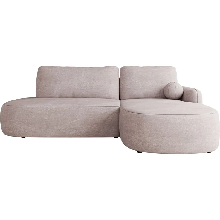 Mirjan24 Ecksofa Loridu O (Farbe: Zoya 03, Seite: Rechts), 90 x 174 x 274 cm – Bild 1