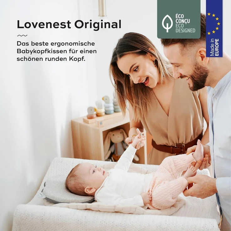Babymoov Kopfkissen Lovenest Original Smokey – Bild 2