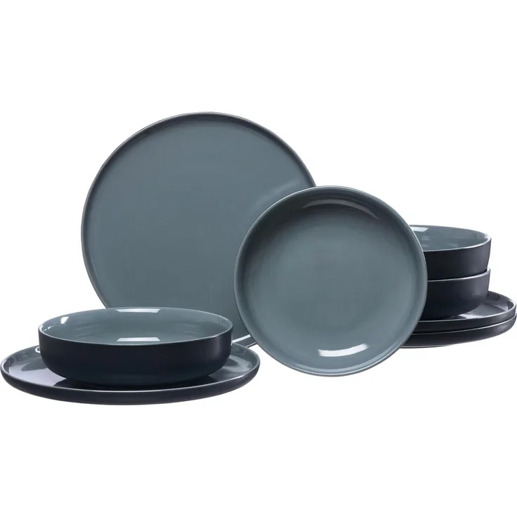 Ritzenhoff & Breker JASPER Tafelservice schwarz 8-teilig