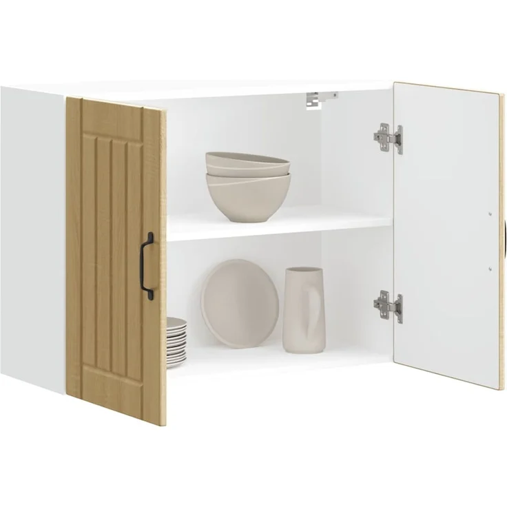 vidaXL Küchen-Hängeschrank Lucca Sonoma-Eiche Holzwerkstoff 853830 – Bild 8