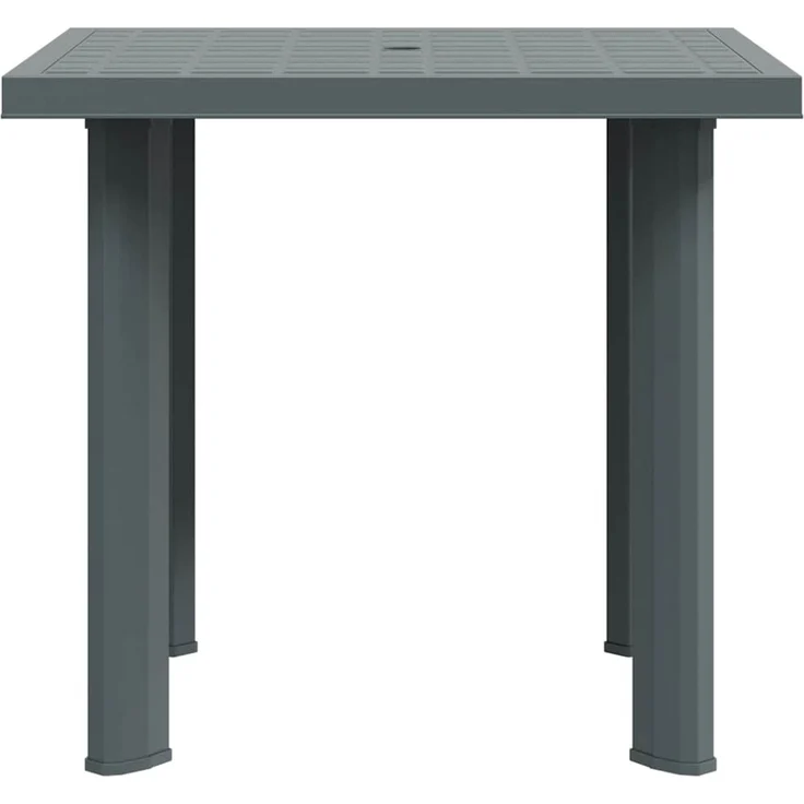 Gartentisch, Balkontisch, Küchentisch Grün 80 x 75 x 72 cm Kunststoff – Bild 6