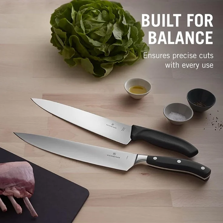 Victorinox Kochmesser geschmiedet Klinge 25 cm in Geschenkschachtel – Bild 6