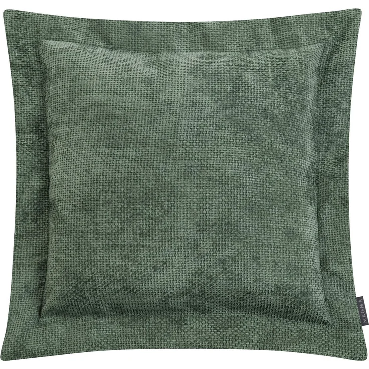 Magma Heimtex Dekokissen ARLO Flatterkissen, Elegantes Zierkissen mit samtiger Struktur und zeitlosem Design