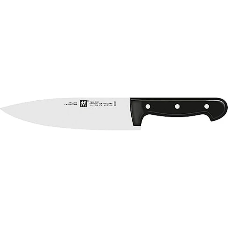 Zwilling Messer-Set TWIN Chef 2 (Set, 3-tlg, 1 Spickrmesser (10 cm), 1 Fleischmesser (16 cm), 1 Kochmesser (20 cm), Sonderschmelze, Ergonomisch, Robust, Langlebig – Bild 5