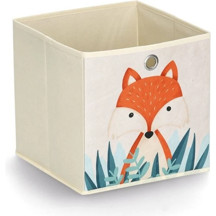 Aufbewahrungsbox Fuchs, Vlies - Beige – Bild 4