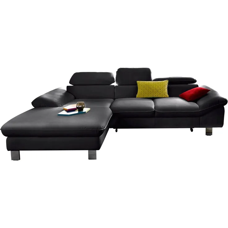 COTTA Ecksofa Driver L-Form, mit Kopfteilverstellung, wahlweise mit Bettfunktion und Bettkasten