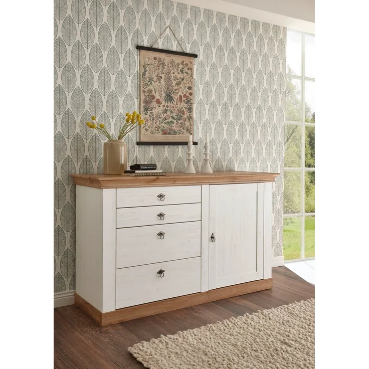 Home affaire Mehrzweckschrank Cremona Breite 144 cm – Bild 1